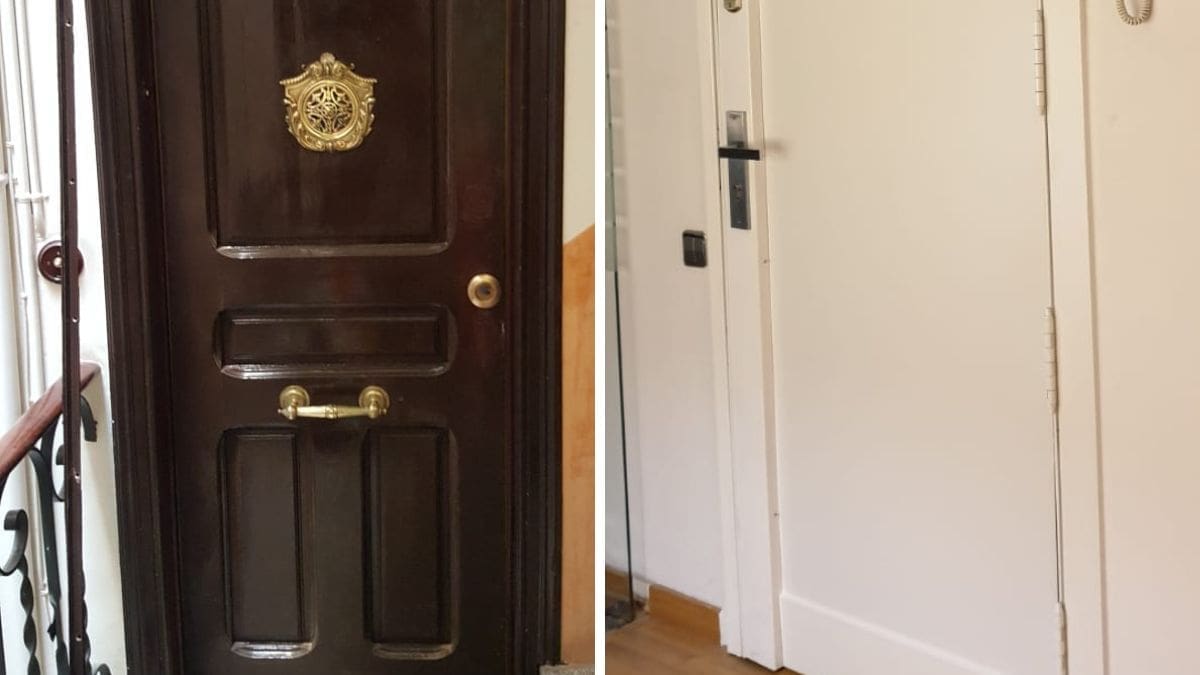 Blindaje de puertas antiguas