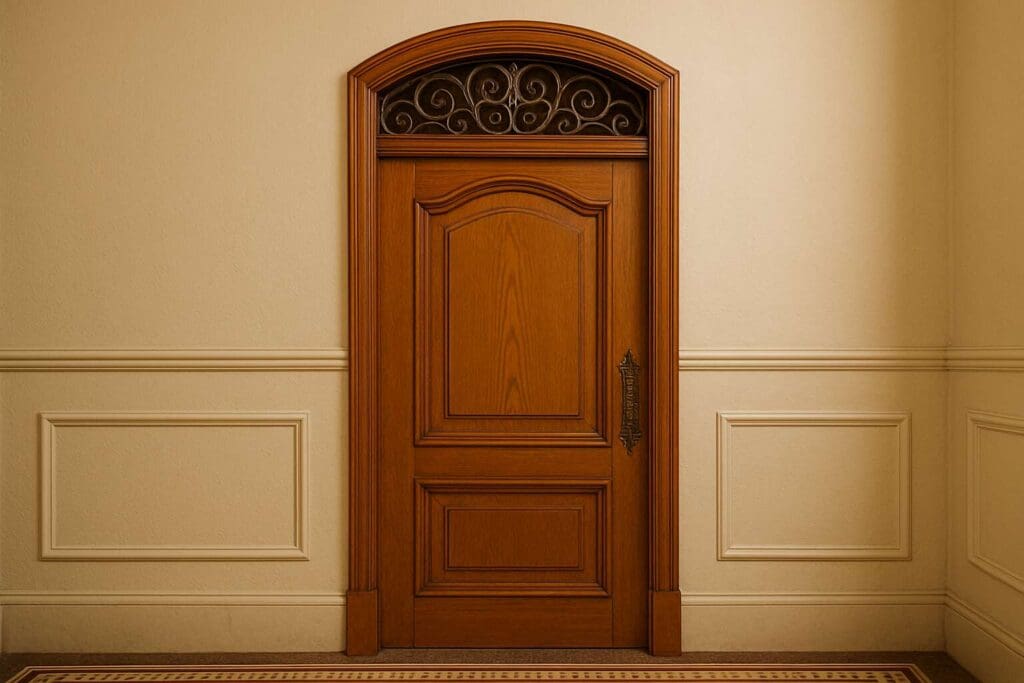 blindar una puerta antigua en Barcelona