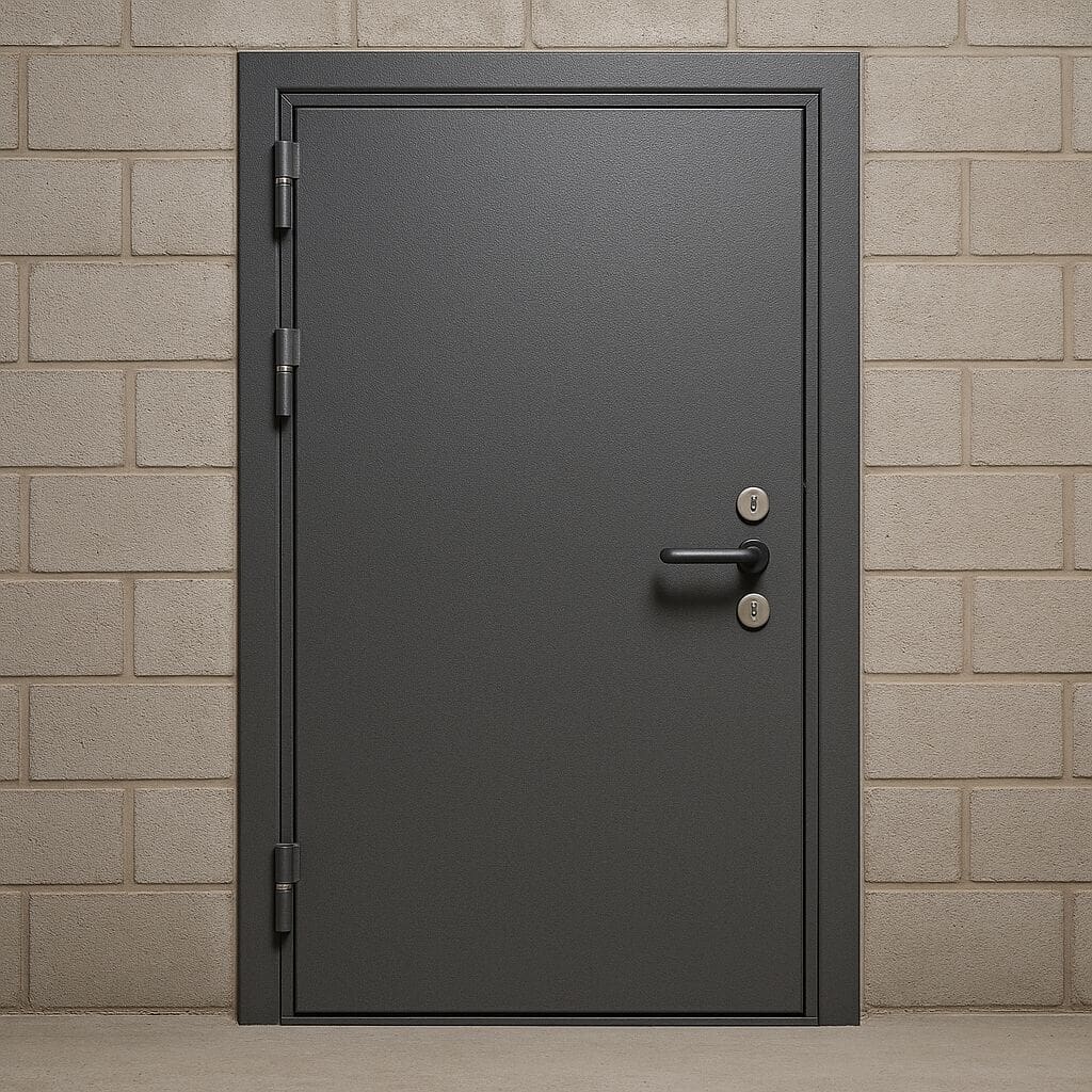 puerta de trastero de seguridad