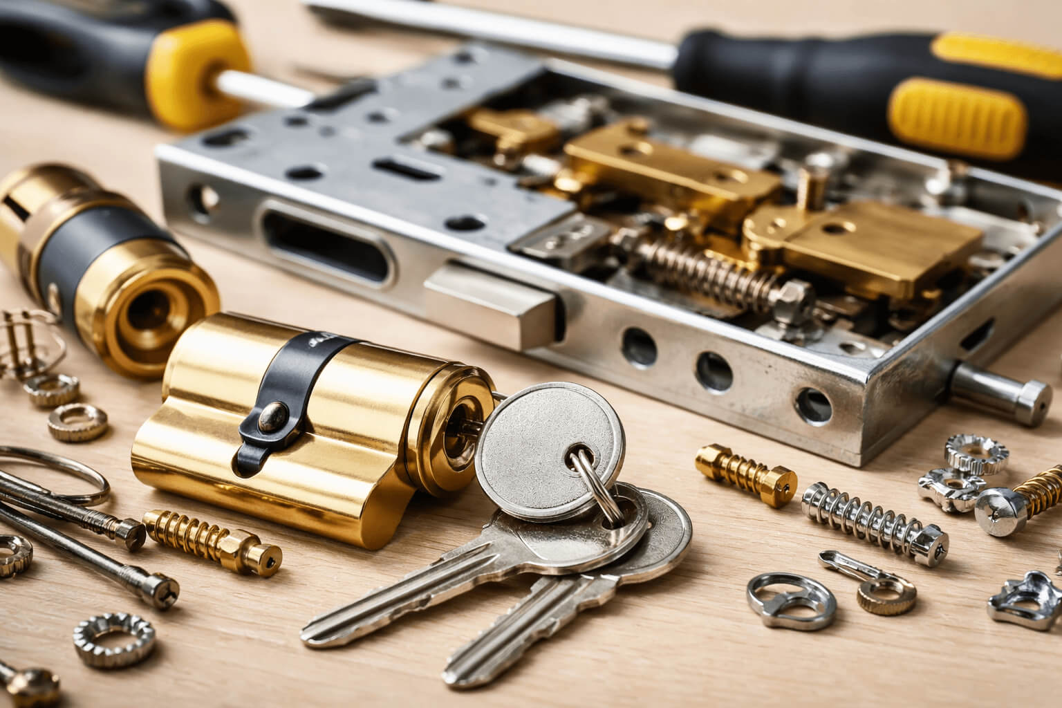 partes de una cerradura