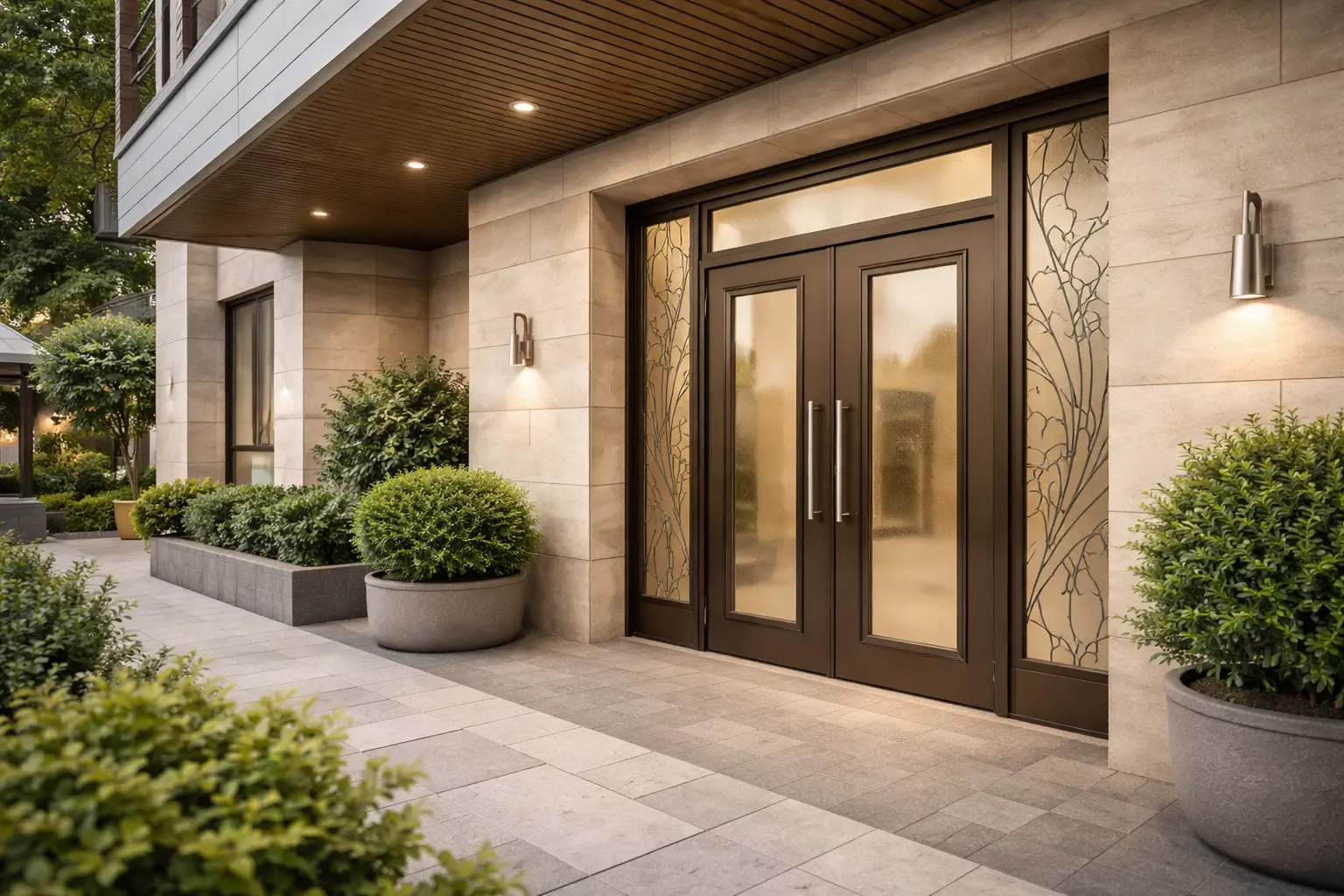 puerta de entrada para comunidad de vecinos