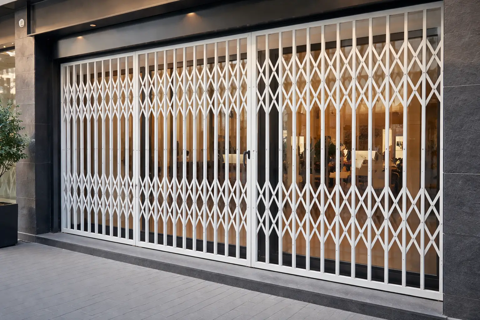 reja de ballesta para local