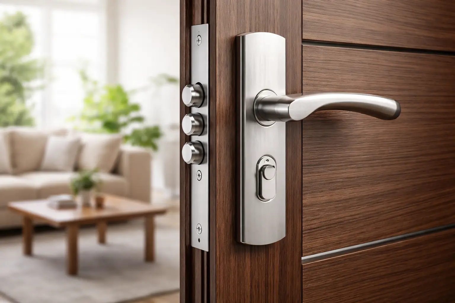 manilla puerta blindada