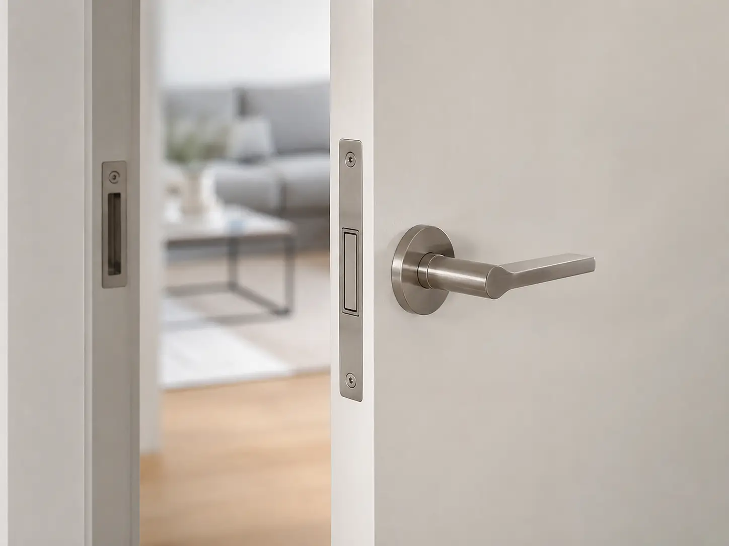 cerradura magnética silenciosa para puerta interior
